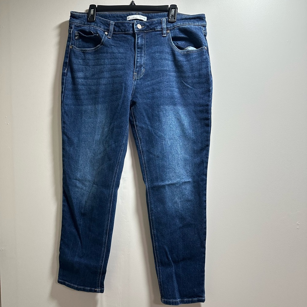 KanCan Midnight Blue Cropped Jeans